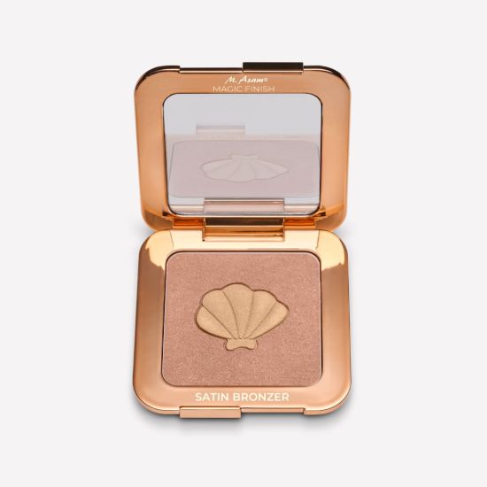M. Asam MAGIC FINISH Satin Bronzer Light Gold & Hazel Seashell Edition — 5.5 g