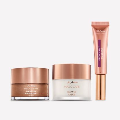 M. Asam MAGIC FINISH Make-up Set with Radiance Finish & Eyelash Booster 3-Piece