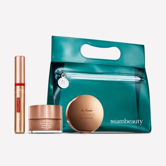 M. Asam MAGIC FINISH Ready Set Glow Trio with Cosmetic Bag