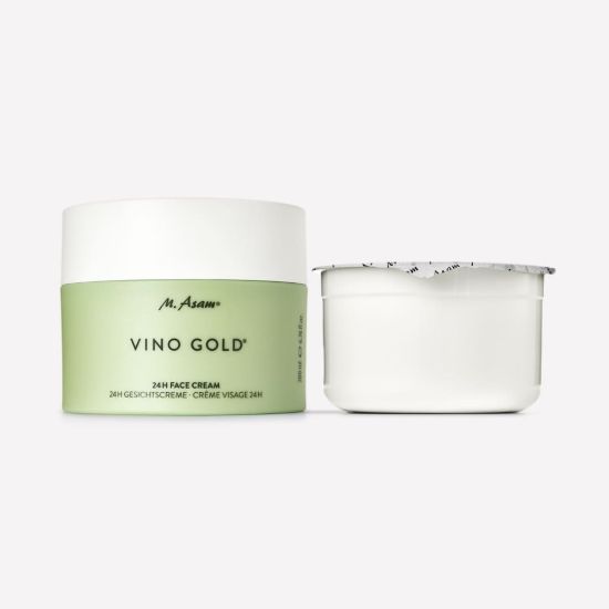 M. Asam VINO GOLD 24h face cream with refill jar — 200 ml