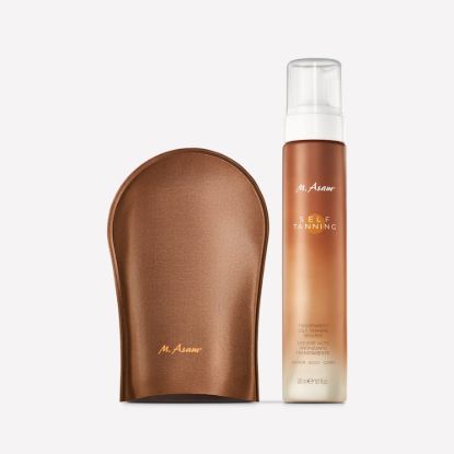 M. Asam SUN Transparent Self Tanning Mousse & Application Glove — 300 ml