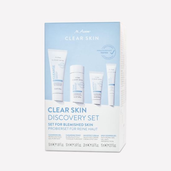 M. Asam CLEAR SKIN Pure Skin Get To Know Face Care Routine 4-Piece