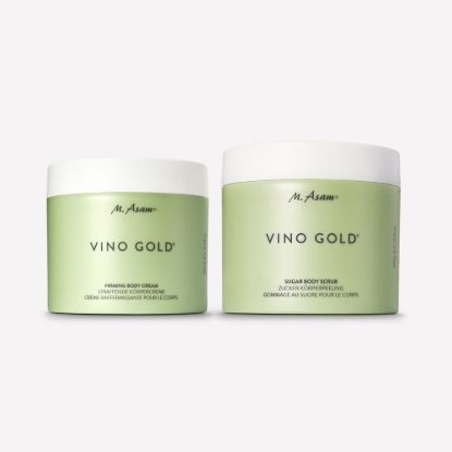M. Asam VINO GOLD Sugar Body Scrub & Firming Body Cream