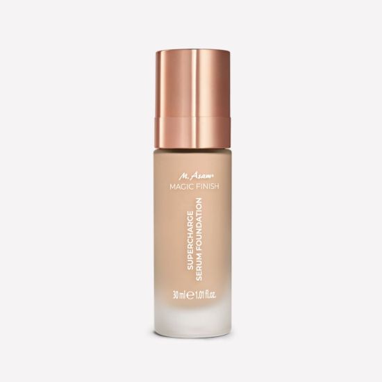 M. Asam MAGIC FINISH Supercharge Serum Foundation Cool Honey — 30 ml